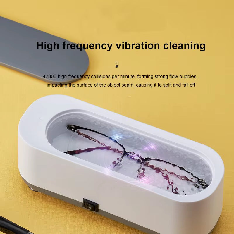 Effortless Cleaning with the 1PC Multifunctional Ultrasonic Vibration Cleaner for Jewelry, Watches, Teeth, and More!